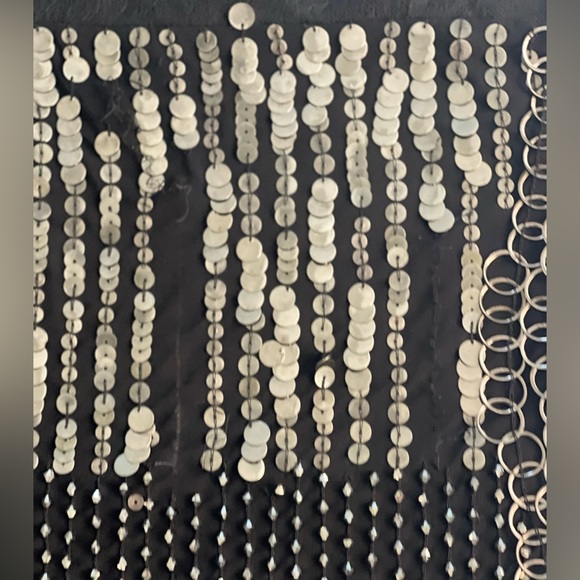 Alice + Olivia Studded Liquid Gun Metal Dress - Picture 9 of 9